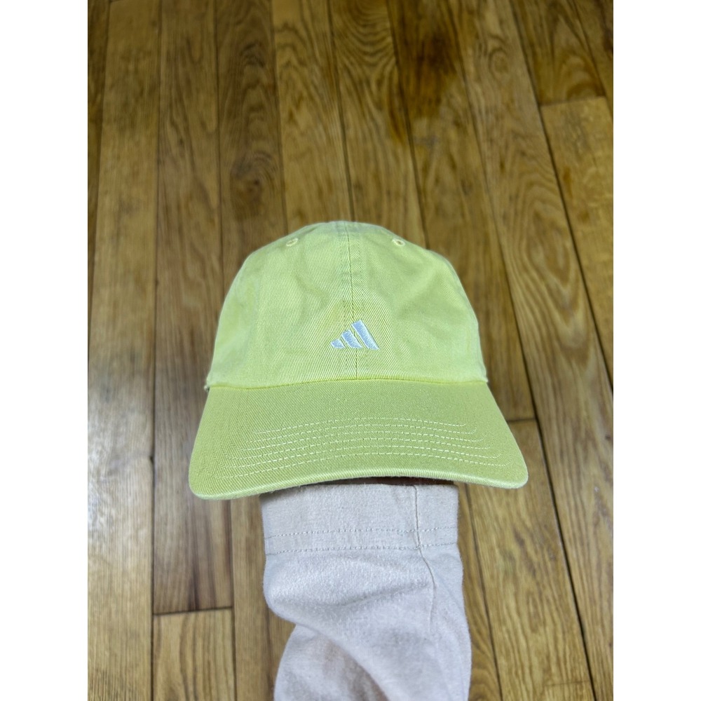 Adidas ClimaCool Cap Hat‎ Yellow Adjustable Strap Athletic Sportswear